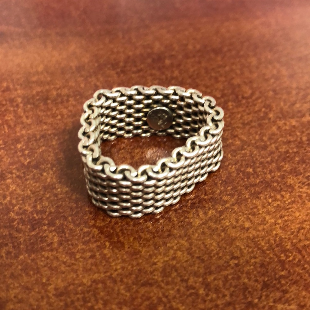 Tiffany mesh ring